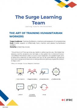 Surge Learning Team - The Art of Training Humanitarian Workers_0.pdf